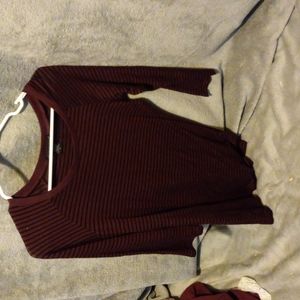 Long sleeve striped shirt